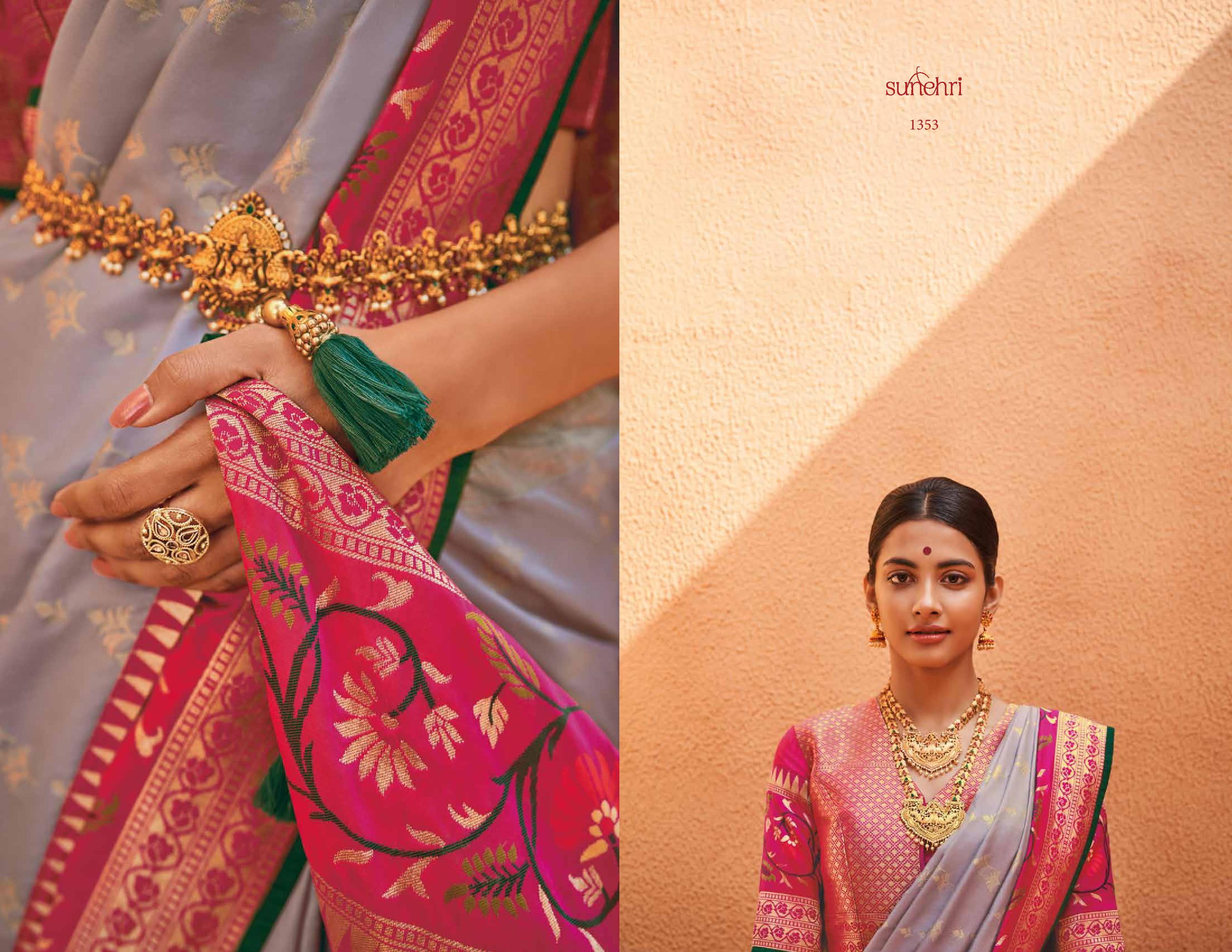 Saroj Swarn Mahotsav Vol -7 Designer Soft Organza Saree Wholesale Branded  Saree market in SURAT