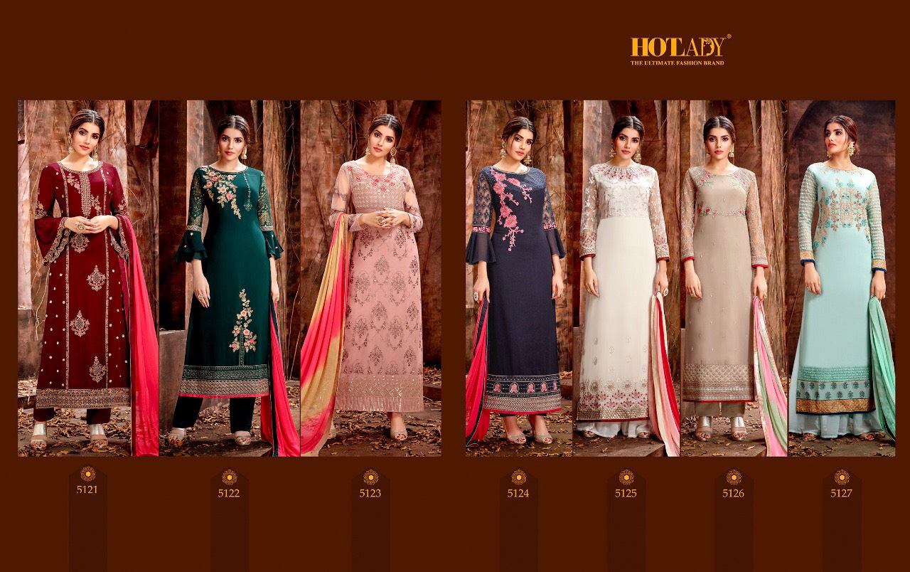 Hotlady Presents Mishty Designer Party Wear Straight Cut Salwar Suit Catalog Wholesaler