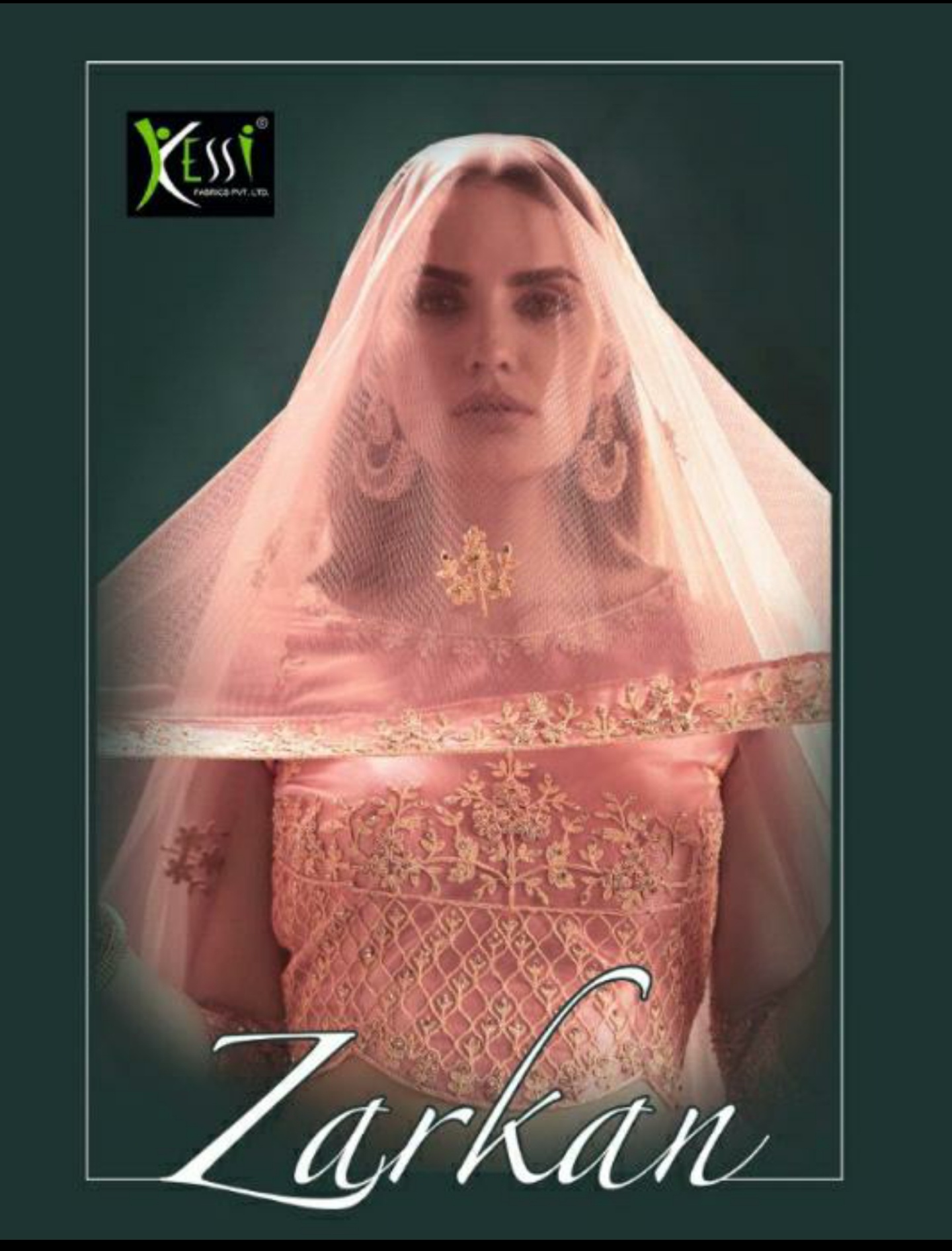 Kessi Sarees Presents Zarkan 3031 To 3038 Series Bridal Designer Lehenga Choli Catalogue Wholesaler