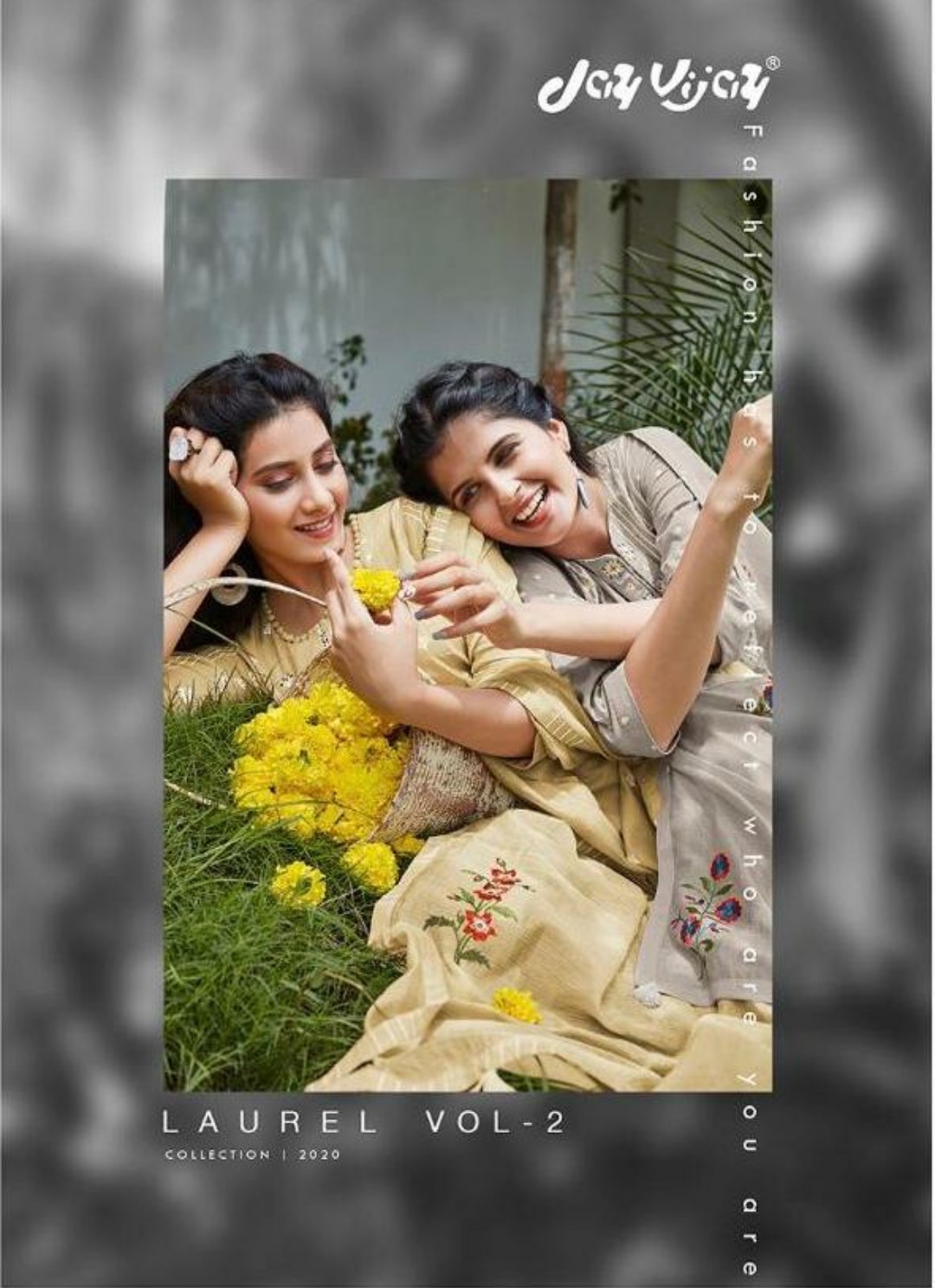 Jay Vijay Presents Laurel Vol-2 Lawn Cotton Khadi Print Salwar Kameez Wholesaler