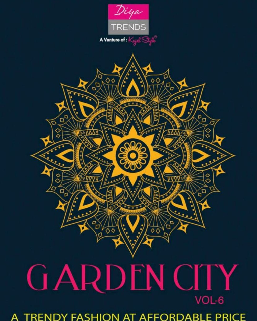 Diya Trends Presents Gardencity Vol-6 Rayon Fancy Kurti Cataloge