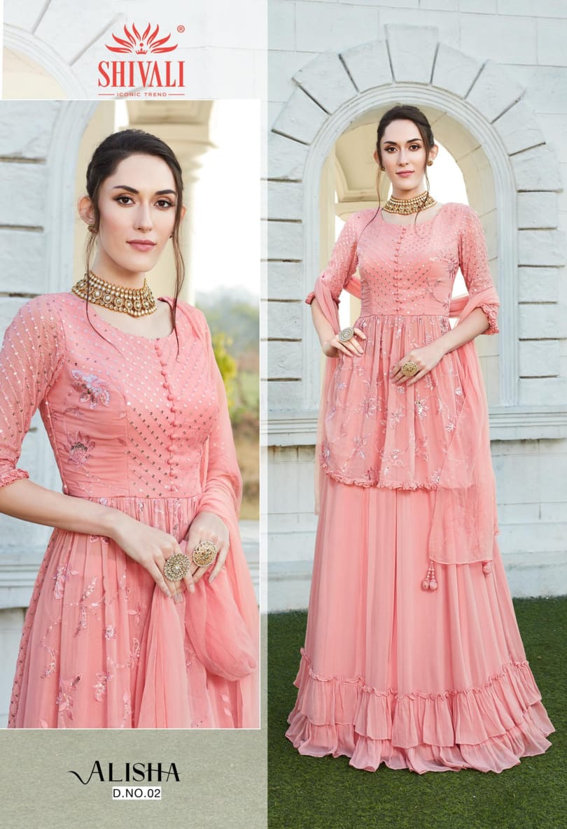 S4u Shivali Presents Alisha Vol-6 Fancy Exclusive Designer Party Wear Kurtis Cataloge Collection