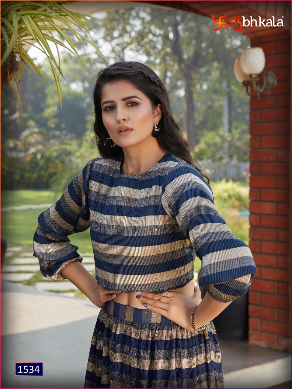 Shubhkala Presents Frill And Flare Vol-2 Cotton Designer Crop Top Cataloge Collection