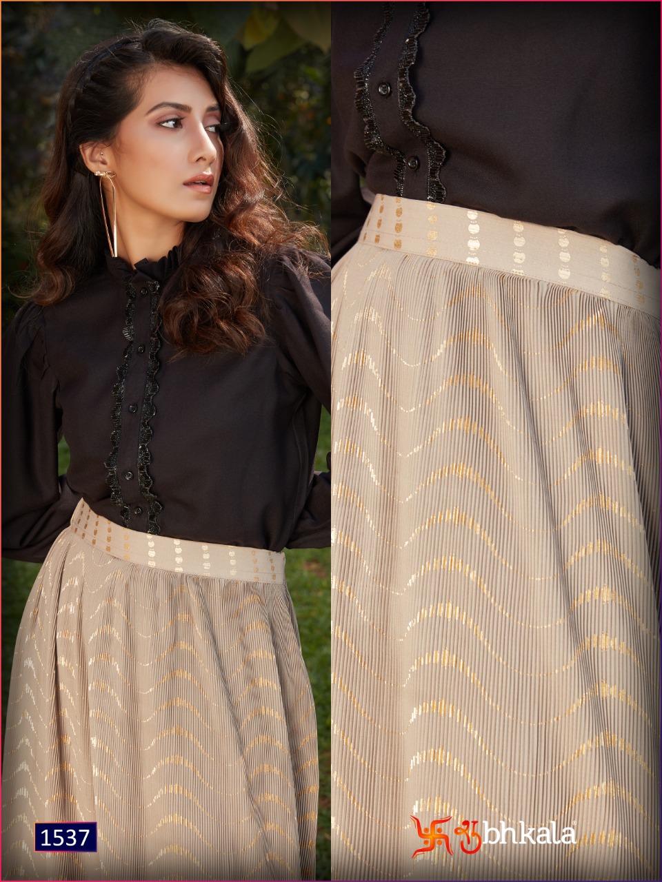 Shubhkala Presents Frill And Flare Vol-2 Cotton Designer Crop Top Cataloge Collection