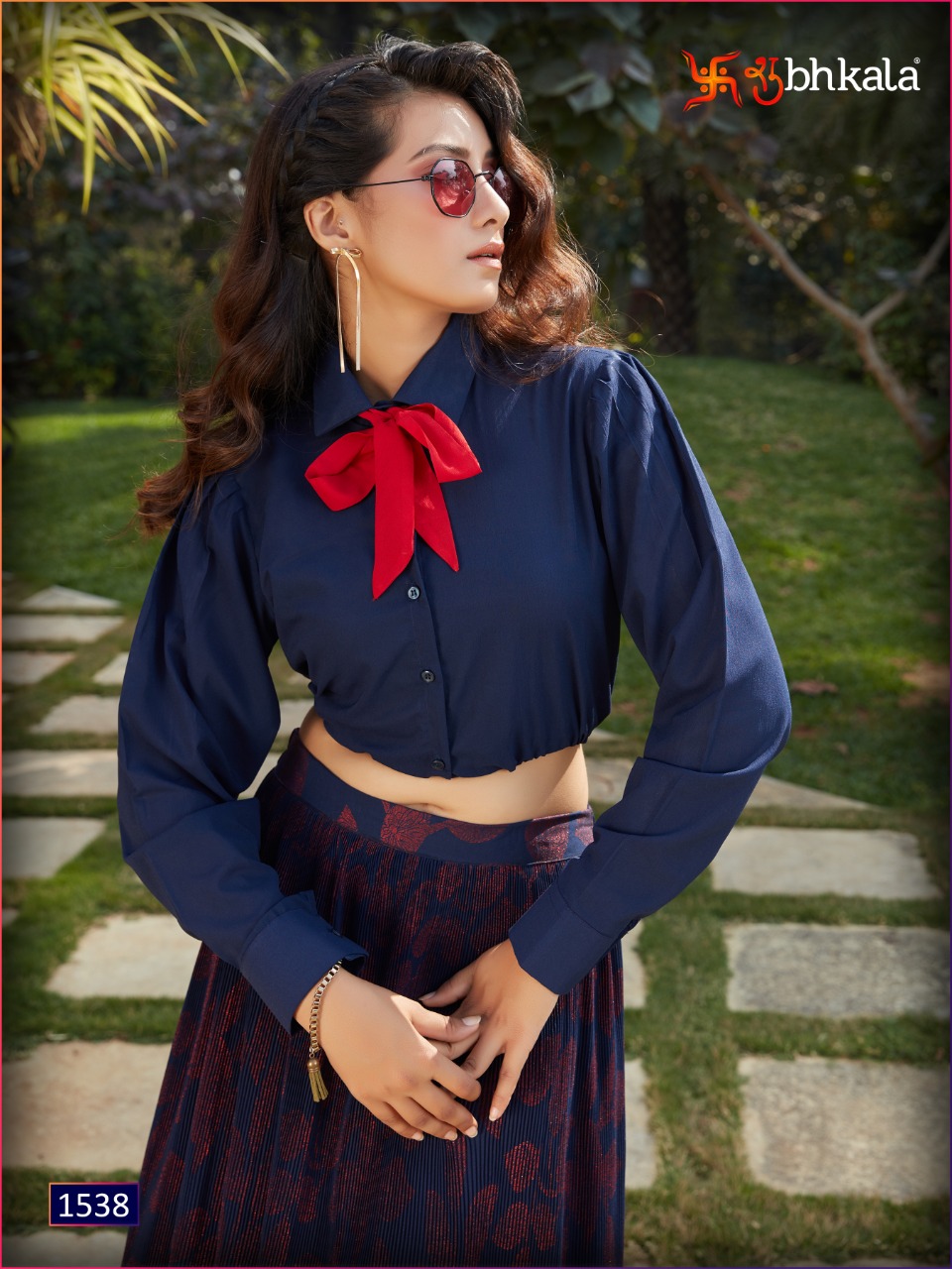 Shubhkala Presents Frill And Flare Vol-2 Cotton Designer Crop Top Cataloge Collection