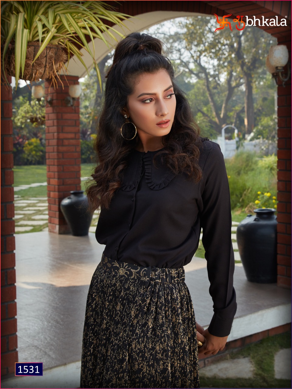 Shubhkala Presents Frill And Flare Vol-2 Cotton Designer Crop Top Cataloge Collection