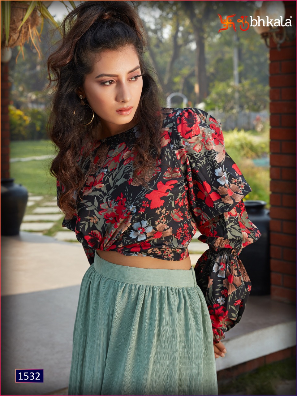 Shubhkala Presents Frill And Flare Vol-2 Cotton Designer Crop Top Cataloge Collection