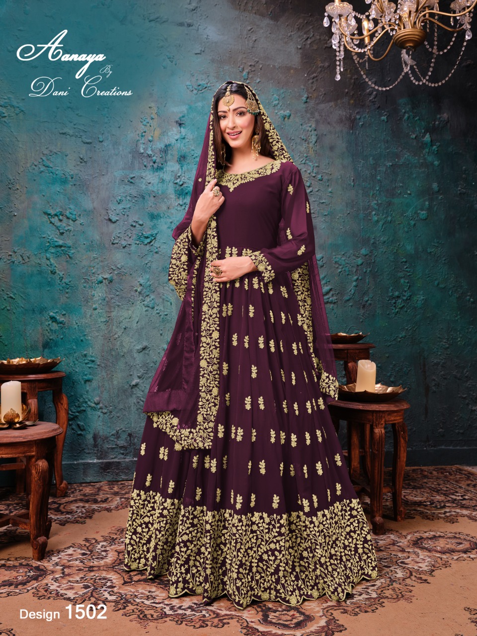 Twisha Presents Twisha Vol-115 Georgette Designer Embroidery Work Pakistani Salwar Suit Wholesaler