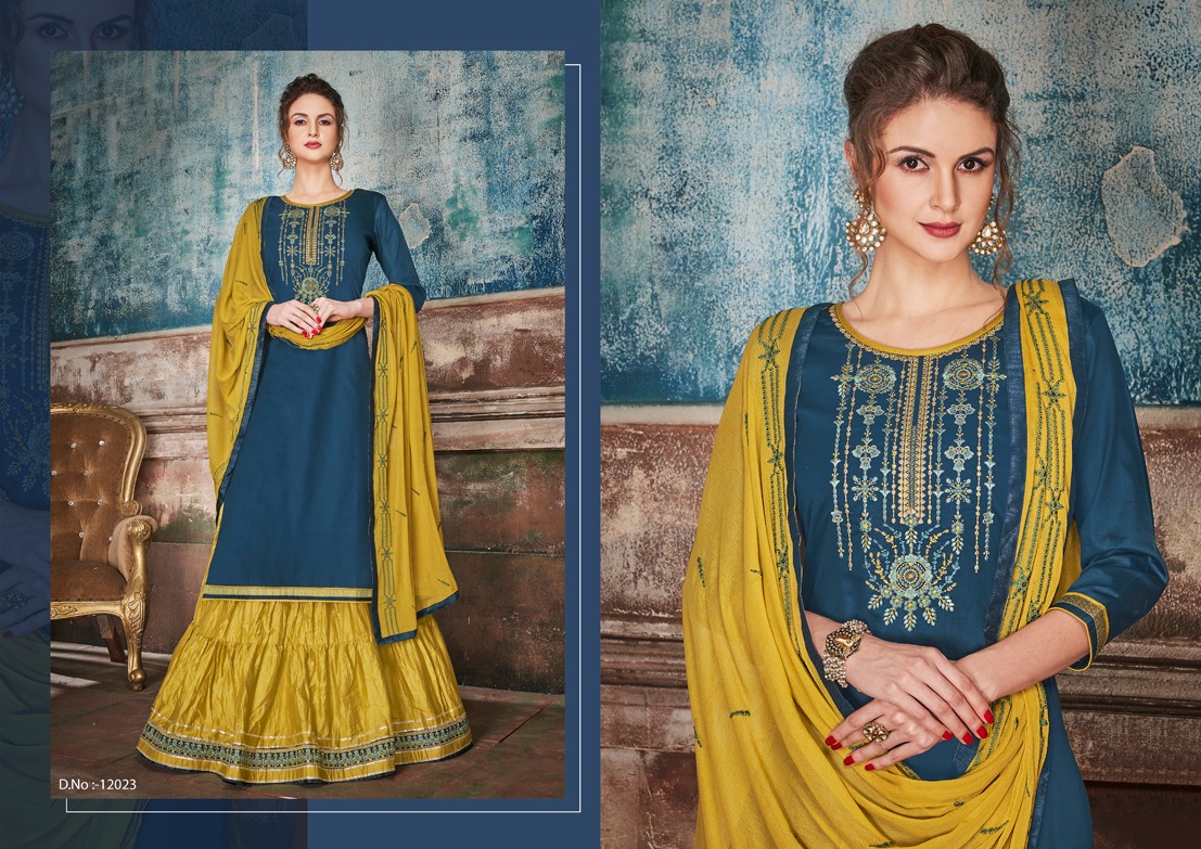 Kajree Presents Rubby Vol-2 Designer Readymade Top With Skirt Collection At Wholesale