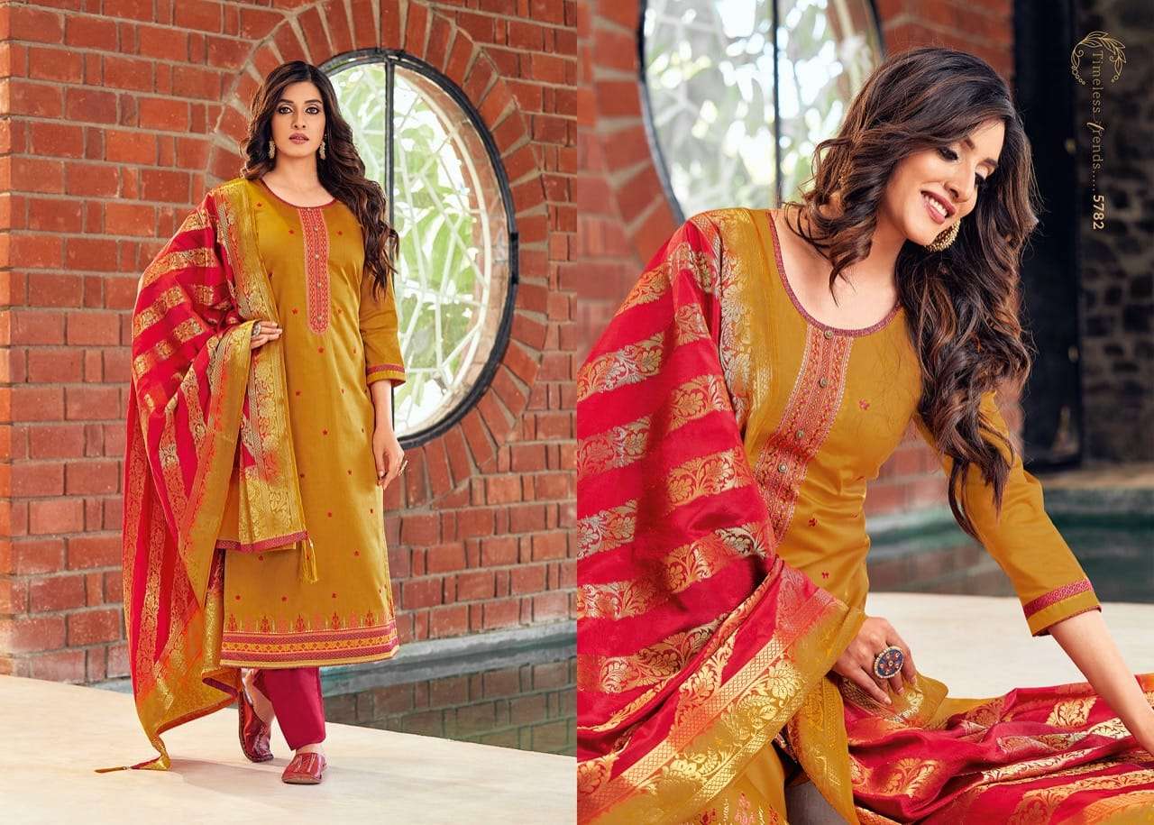 Kessi Presents Asopalav Vol-18 Jam Silk With Embroidery Work Salwar Suit Wholesaler