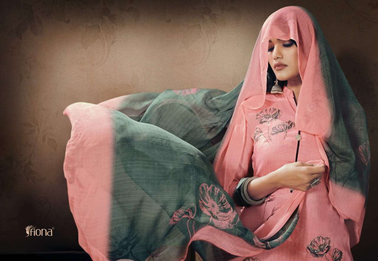 Fiona Presents Nazakat Jam Silk With Hand Work Straight Salwar Suit Wholesaler