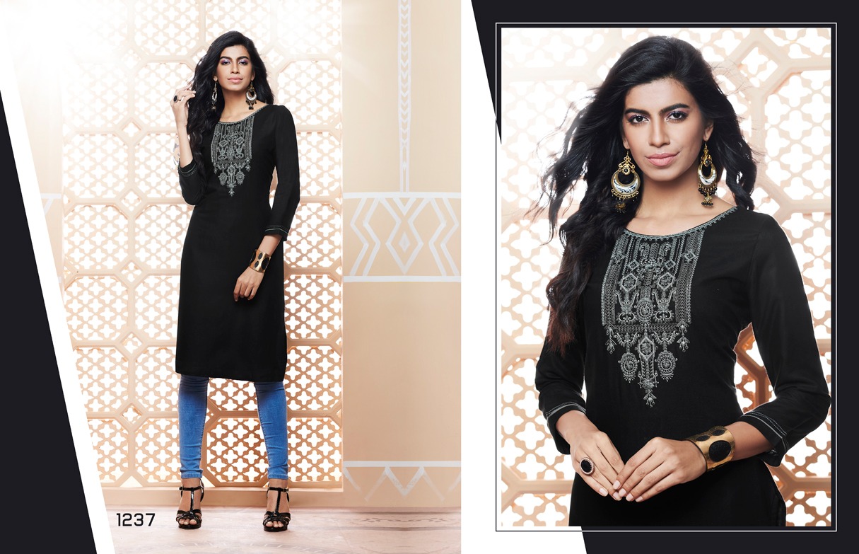 Kajree Fashion Present Lily Vol-14 Daily Casual Wear Kurties Wholesaler