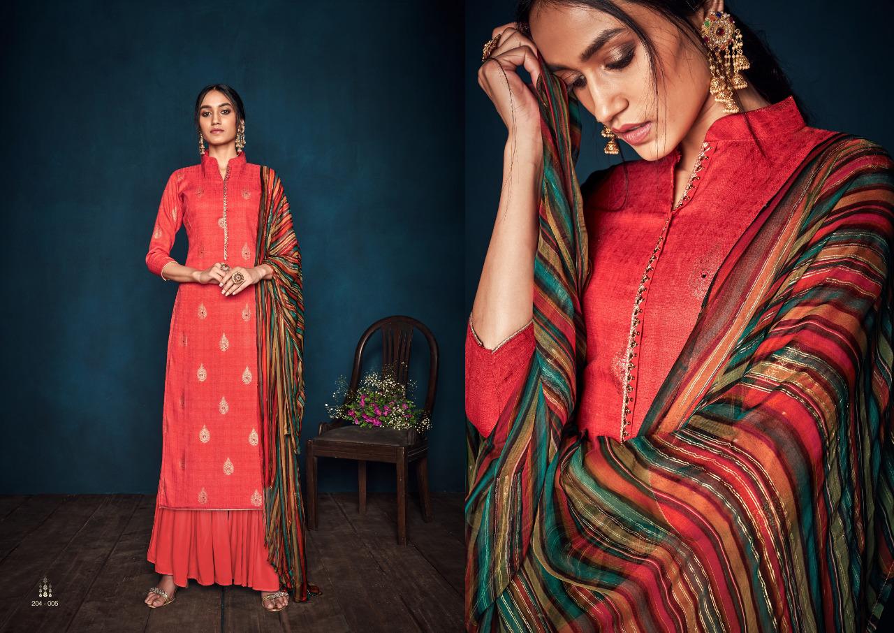 Sargam Prints Presents Florine Pure Pashmina Plazzo Salwar Suit Wholesaler