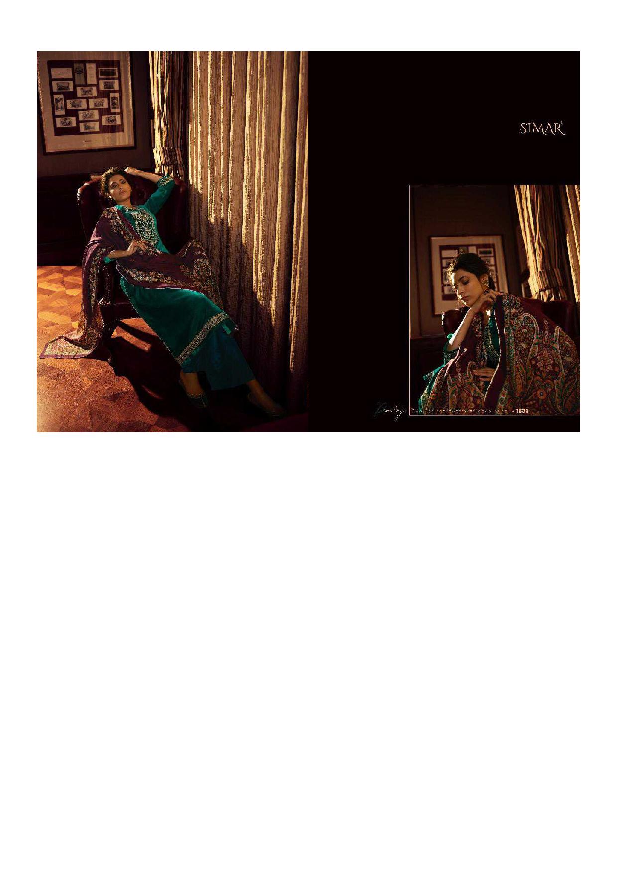 Glossy Present Velvet Beautiful Embroidery Designer Work Stright Salwar Suit Wholesaler