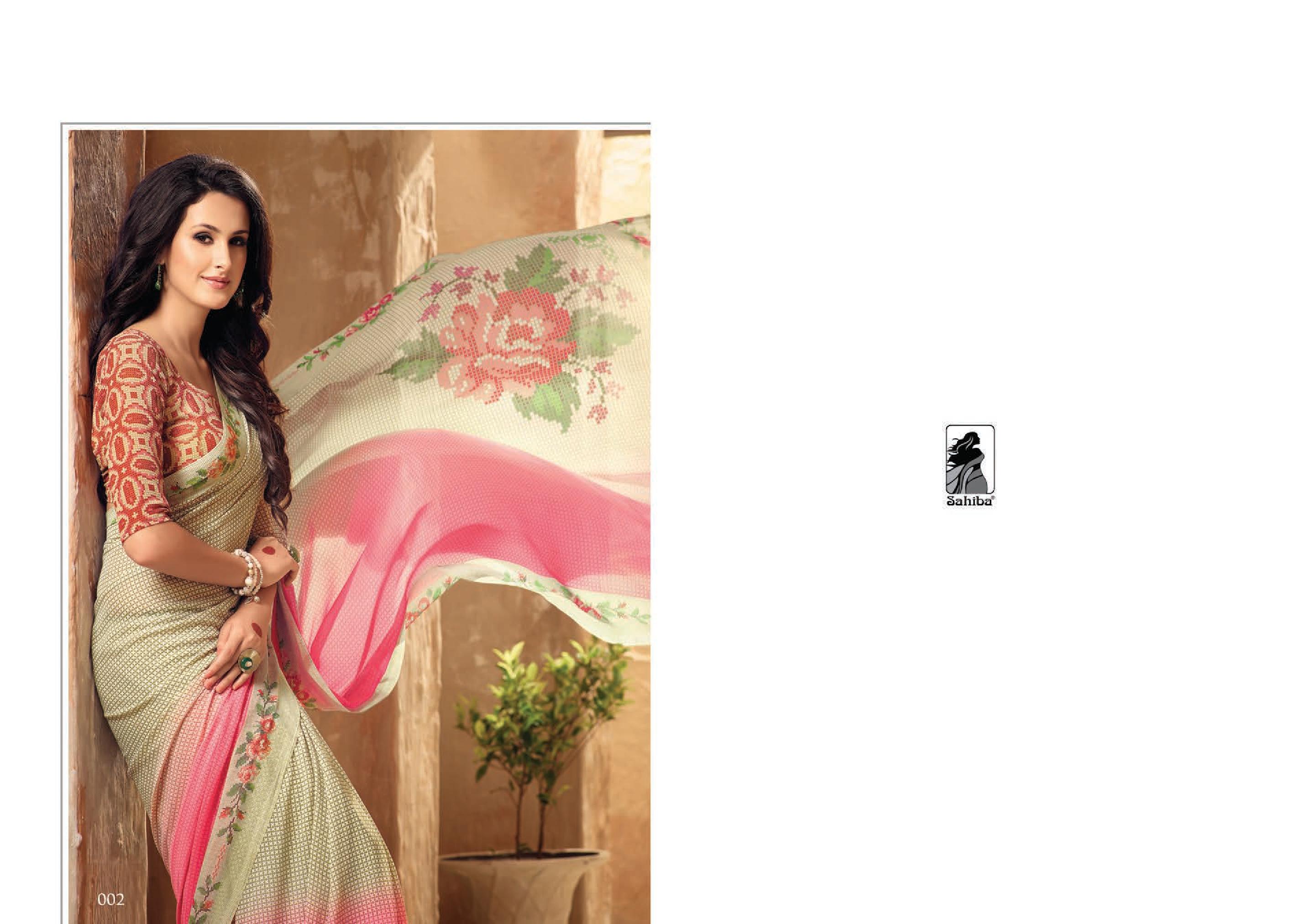 Sahiba Presents Tamnna Beautiful Designer Daily Wear Printed Sarees Catalog Wholesaler