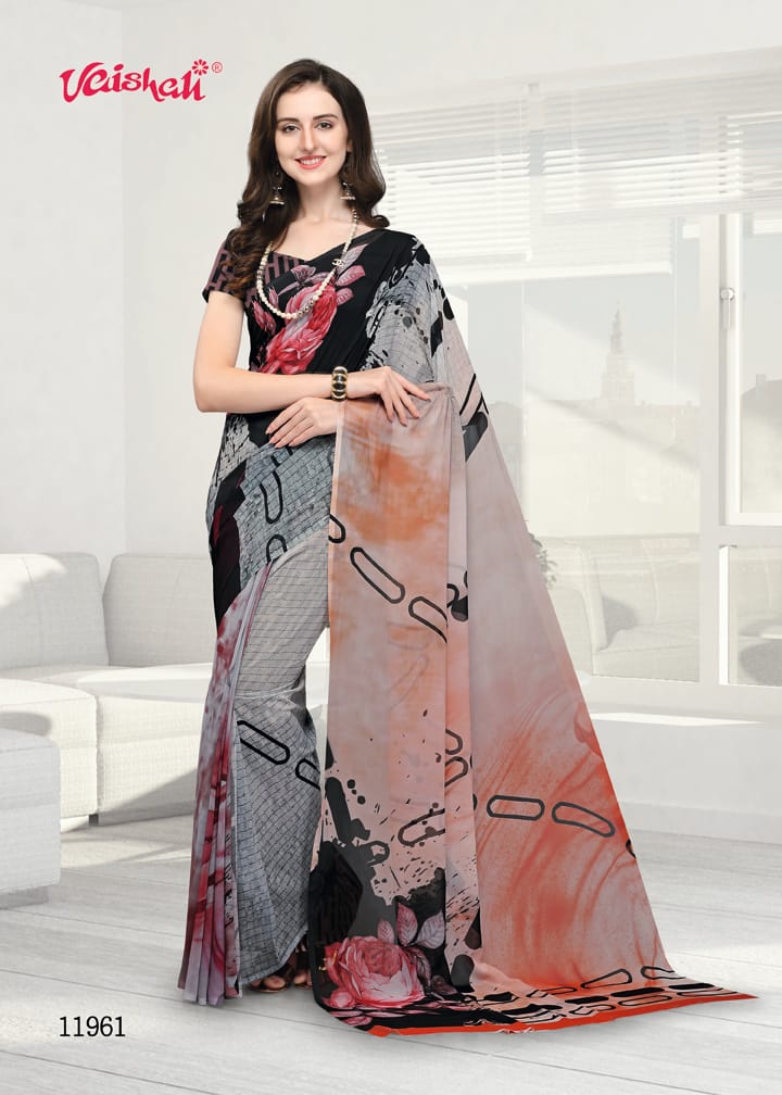 Vaishali Presents Samaira 11951 To 11965 Beautiful Designer Digital Printed Sarees Catalog Wholesaler