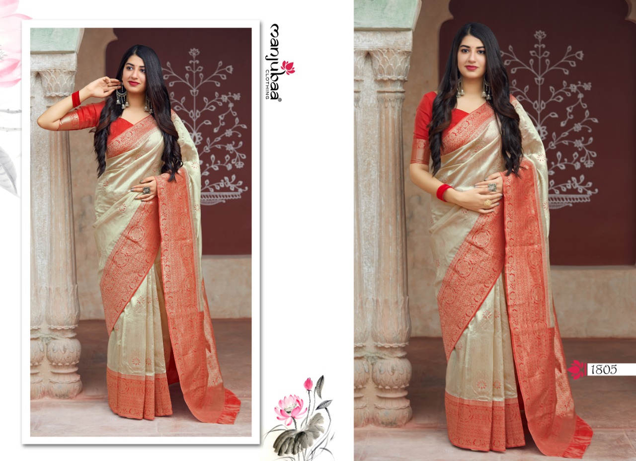 Manjubaa Presents Mangalya Silk Exclusive Collection Of Pure Banarasi Silk For Upcoming Session Collection