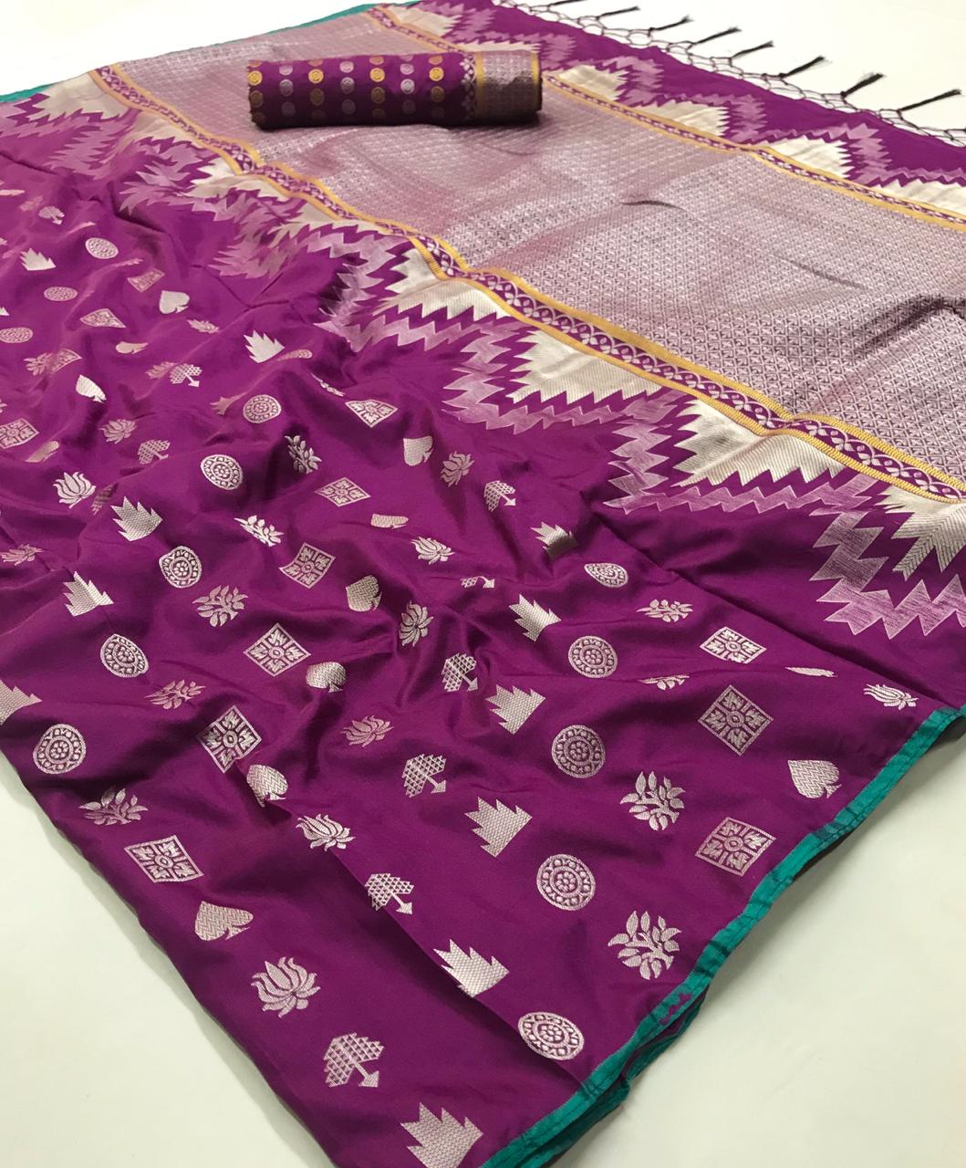 Lt Sarees Presents Vandana Traditional Wear Soft Silk Sarees Catalog Wholesaler