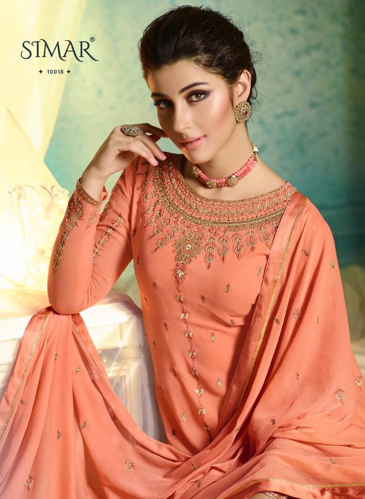 Glossy Presents Miraaz Boutique Style Straight Top With Bottom Work Straigh Salwar Suit Catalog Wholesaler